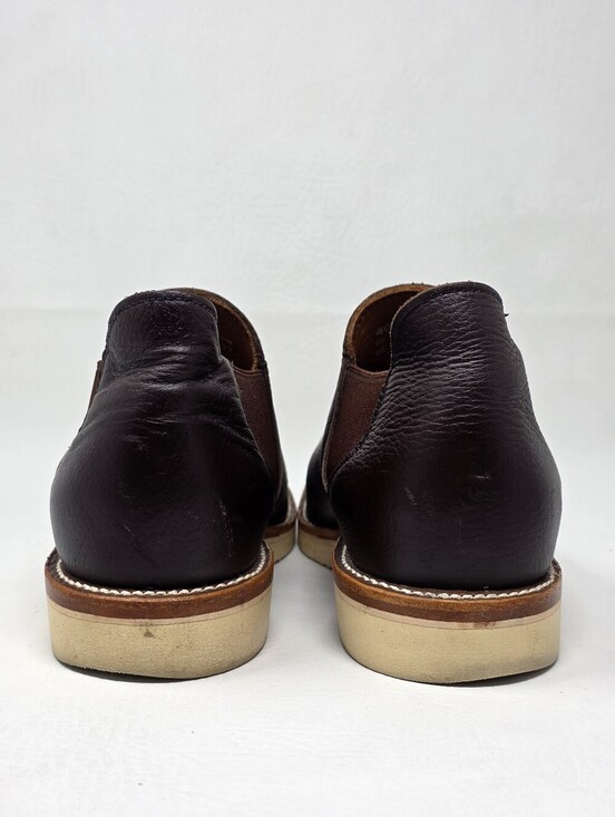 Chippewa Romeo Slip On Wedge Boots Men\'s Size 9 E Brown Made In USA Pre-owned main image 9